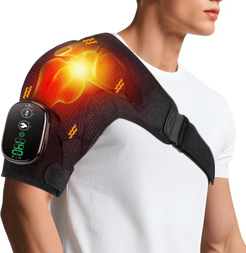 Heated shoulder brace wrap - brace,