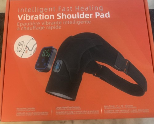 Heated shoulder brace massage - heated,