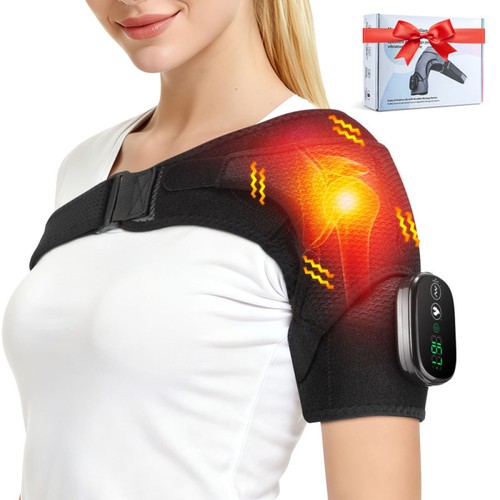Heated shoulder wrap - heated, brace