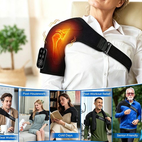 Shoulder massager heated - shoulder,
