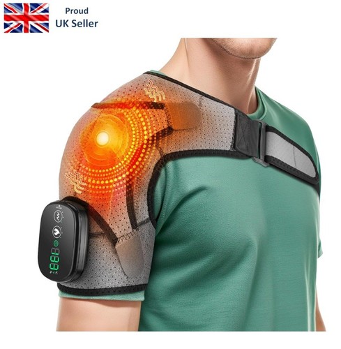 Heated shoulder brace - shoulder,