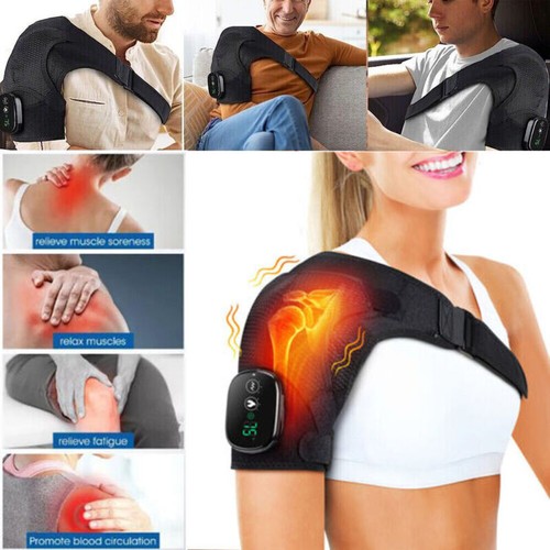 Heated shoulder brace massage - shoulder,