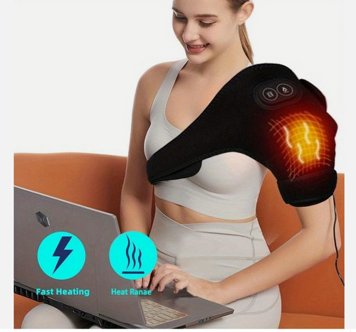 Heated shoulder brace - shoulder,