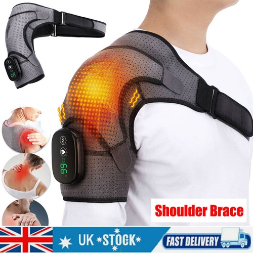 Heated shoulder brace - heated, massage