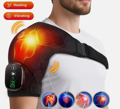 Heated vibration shoulder - heated,