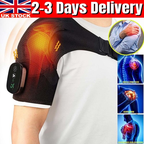 Heated shoulder wrap - shoulder, brace