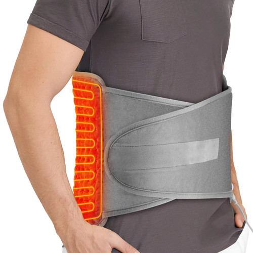 Adjustable heated back - adjustable, brace