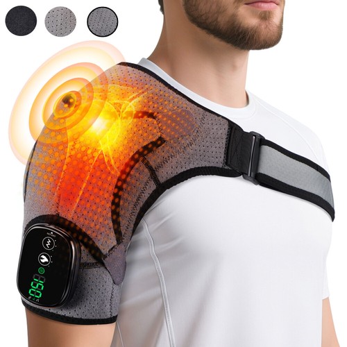 Electric heated shoulder brace - heated,