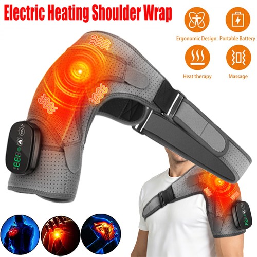 Electric heated shoulder brace - heated,