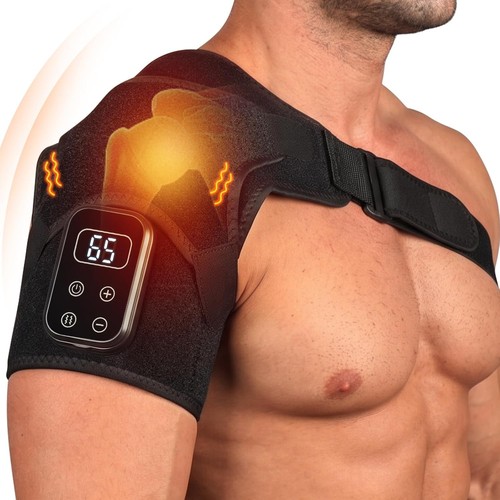 Hotut heated shoulder brace - heated,