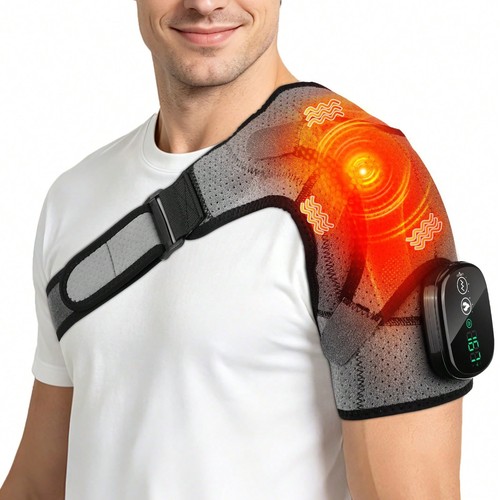 Heated shoulder brace - shoulder,