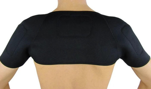 Self heating shoulder support - shoulder,