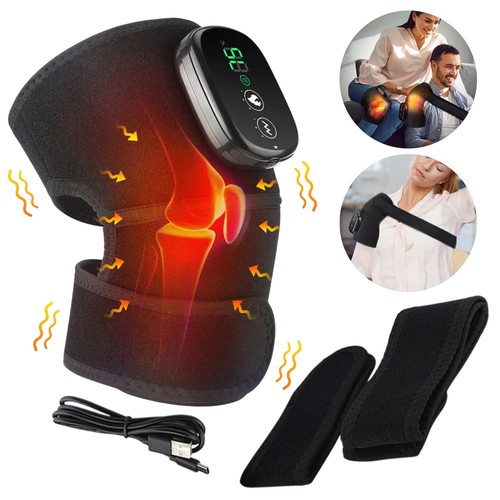 Electric heated knee - knee, brace