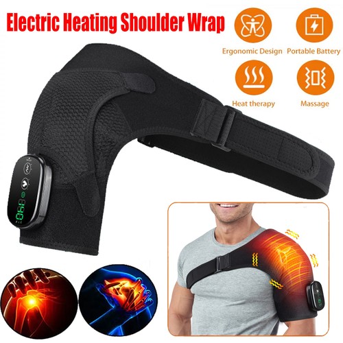 Heated shoulder brace massage - shoulder,