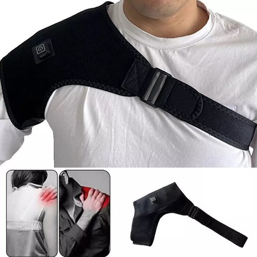 Electric heated shoulder brace - shoulder,