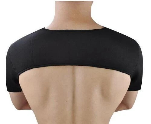 Black double shoulder - black,